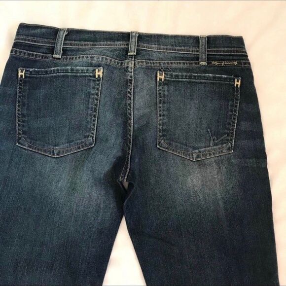 Citizens of Humanity Crop Dark Denim Jeans Rolled Cuff COH size 29 Capri MINT! - Picture 6 of 9